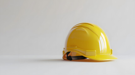 yellow hard hat and helmet