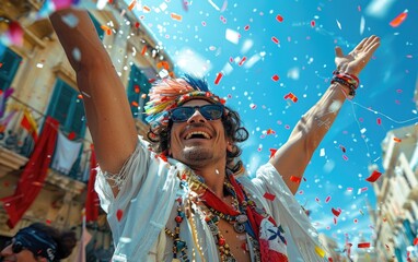 Historic observance: people celebrate malta independence day, marking a pivotal moment in the nation's history with joyous festivities, cultural events, and expressions of national identity.