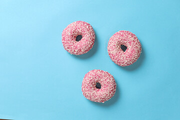 donut on beautiful background