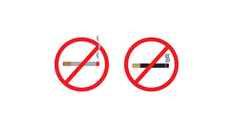 No Smoke logo prepared and cleaned in vector