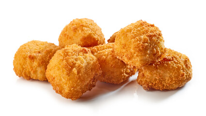 fried fish fillet nuggets