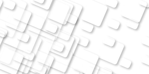 Modern Abstract white background design with layers of textured white transparent material in triangle and squares shapes. vector illustration, Use for banner, poster, adding 