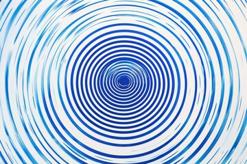 Obraz premium Serene glimpse of gentle warmth and soft serenity in concentric circles