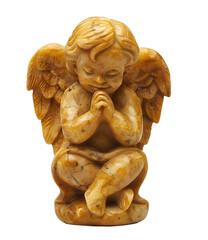 [Transparent Background PNG]Praying Angel Statue