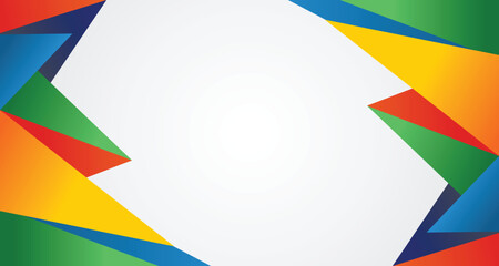 Colorful sport background for international sport tournament football basketball softball volleyball in Paris France 2024. Abstract wave geometric color background for world sport event