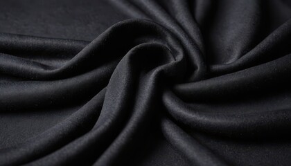Obraz premium Black Fabric Texture Background