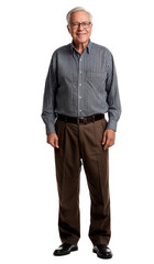 Fototapeta premium A smiling senior man. 