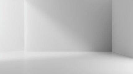 Minimalist White Room Interior Design