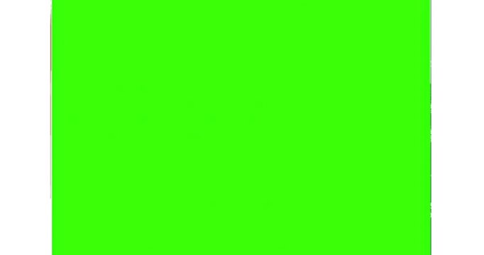 Christmas advent calendar sheets with drawings cute colorful Christmas ornaments with number of day of december. Calendar tear sheet opens chroma green screen. Christmas 4K video graphic animation