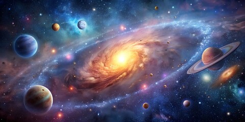 Beyond the Stars Captivating Universe Visions Generative By AI