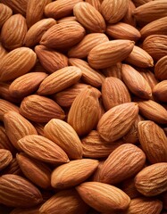 Fototapeta premium アーモンドの背景画像（Background image of almond.） 