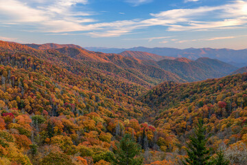 autumn in the mountains