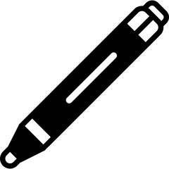 Marker Glyph Icon Design Vector