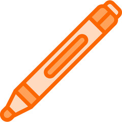 Marker Dual Tone Icon Design Vector