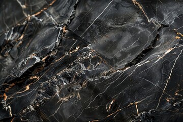 obsidian elegance closeup of polished black stone surface with subtle variations in texture and sheen luxurious material evokes sophistication strength and timeless beauty in interior design