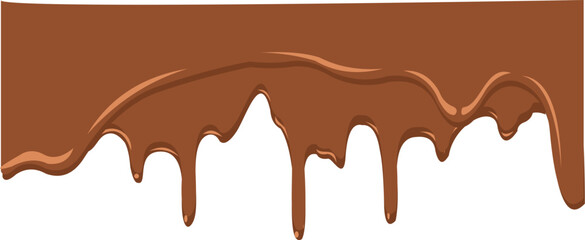 Melted Chocolate Vector