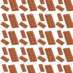 Chocolate Bar Seamless Pattern