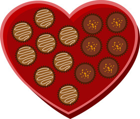Heart Shaped Chocolate