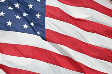 Fototapeta premium American Flag Closeup