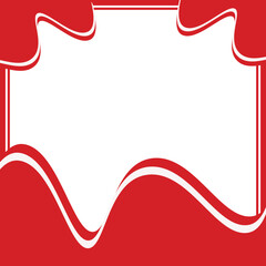 Indonesian Flag Frame