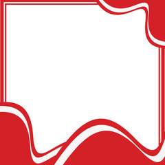 Indonesian Flag Frame