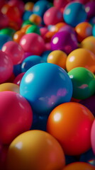 Obraz premium 3d ball background