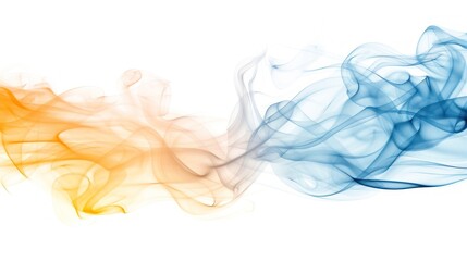 smoke cloud texture close up isolated on white background