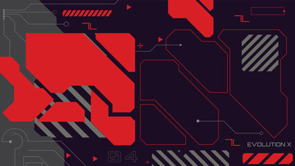 abstract futuristic background with cyberpunk style design