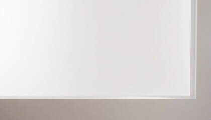 Empty room with shadows of window. Display product with blurred backdrop. Abstract white studio background for product presentation.22