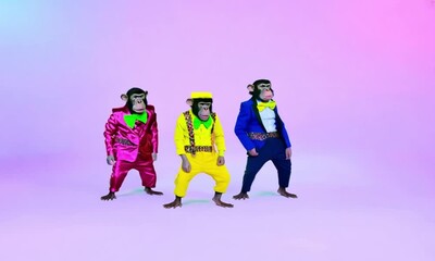 Chimpanzee Dancing Animation

