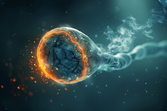 Glowing orb in a dark setting symbolizing energy mystery and cosmic phenomena