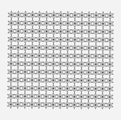 Print Pattern line art isulated on white background