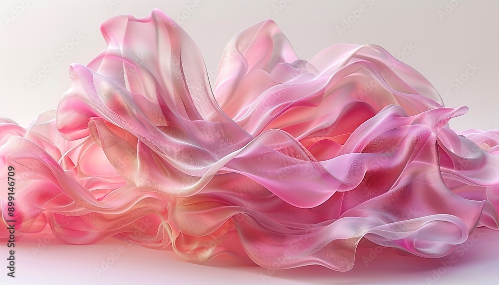 Poster abstract 3d render, background design