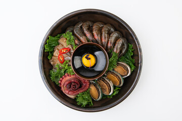 marinated seafood