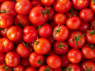 Fresh Red Tomatoes Background