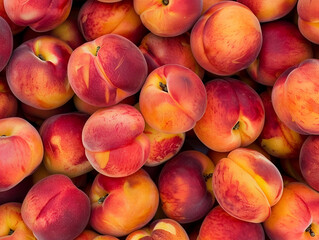 Fresh Peaches Background
