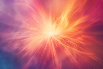 Obraz premium Vibrant explosion of colors blending together, creating a stunning abstract background for artistic and creative projects.