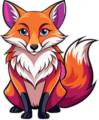 fox vector illustration