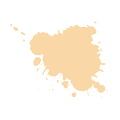 soft brown tan shade ink splash brush drop