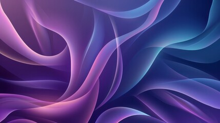 Fototapeta premium Abstract Purple and Blue Wave Background