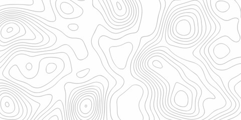 Seamless pattern with lines White wave paper curved reliefs abstract background, Abstract topographic contours map background. Abstract black and white topographic contours lines of mountains.