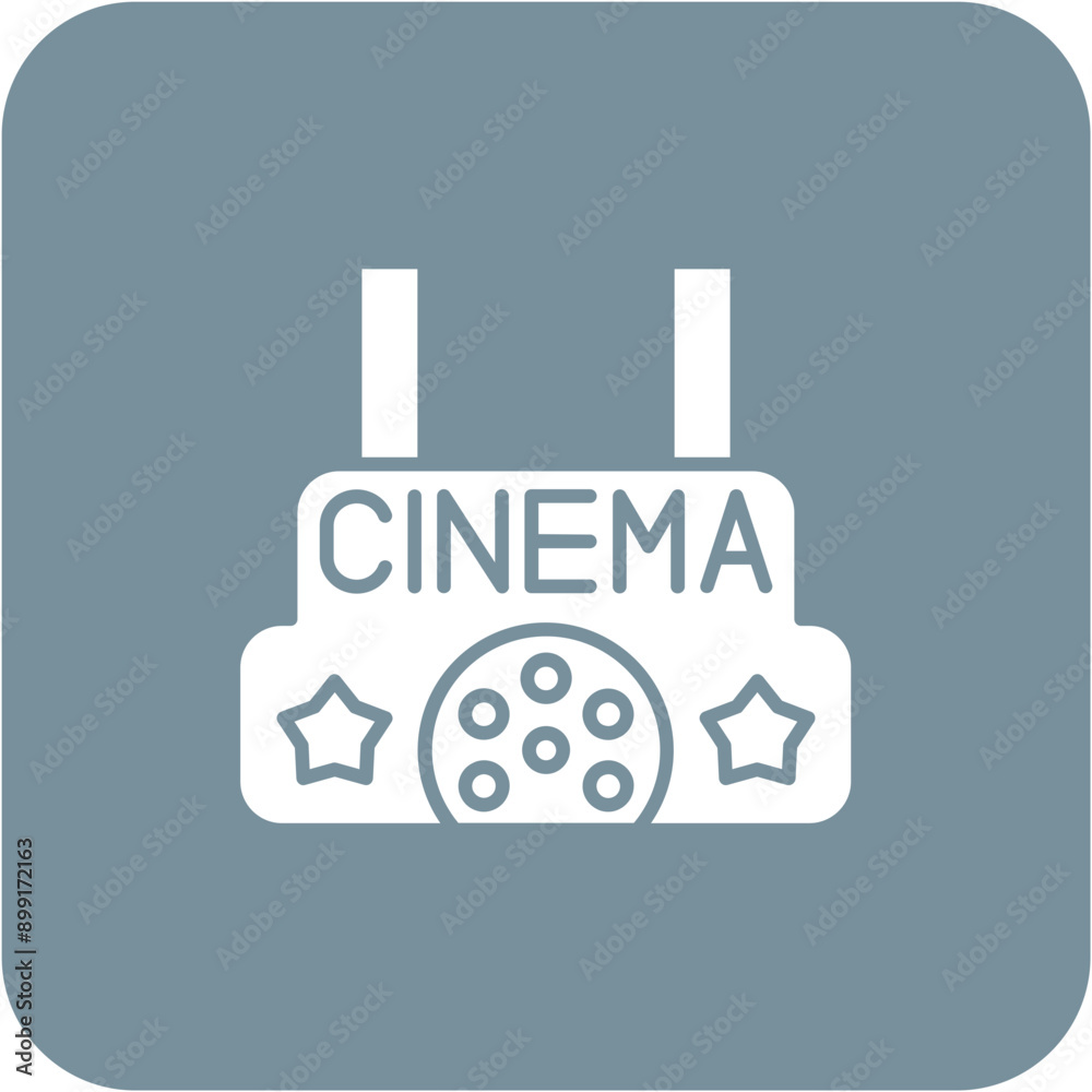 Sticker cinema icon