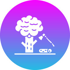 Tree cutting Icon