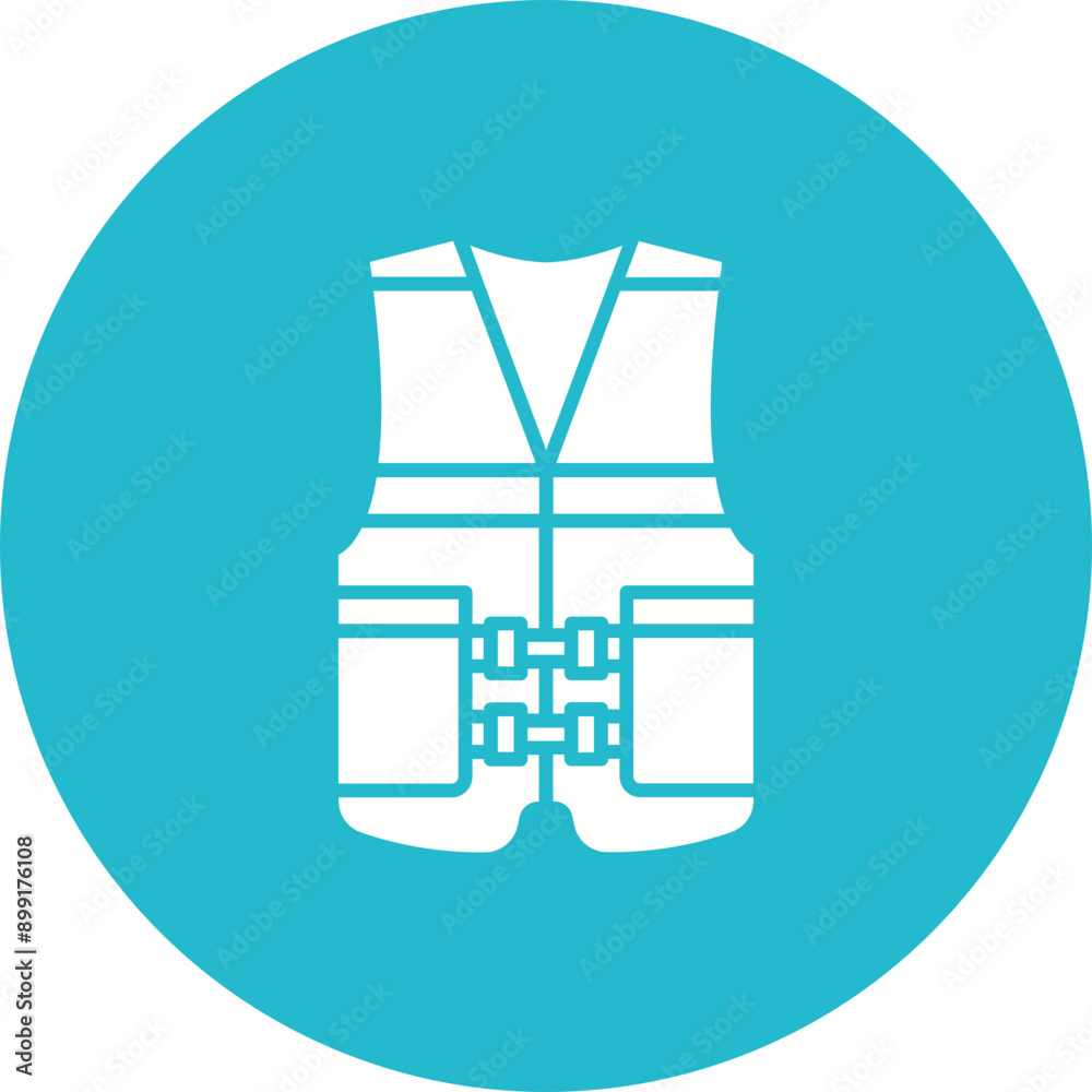 Canvas Prints life jacket icon