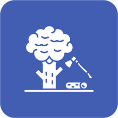 Tree cutting Icon