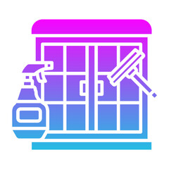 Window cleaning Icon