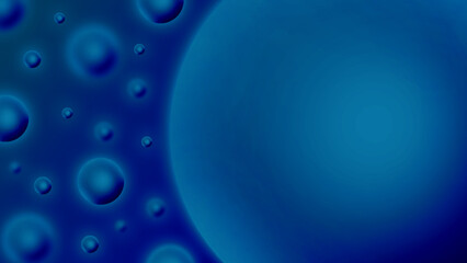 Water drops on gradient background bubble color concept graphic for illustration