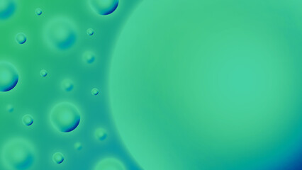 Water drops on gradient background bubble color concept graphic for illustration