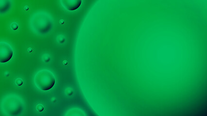 Water drops on gradient background bubble color concept graphic for illustration