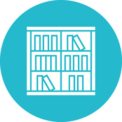 Bookshelf Icon
